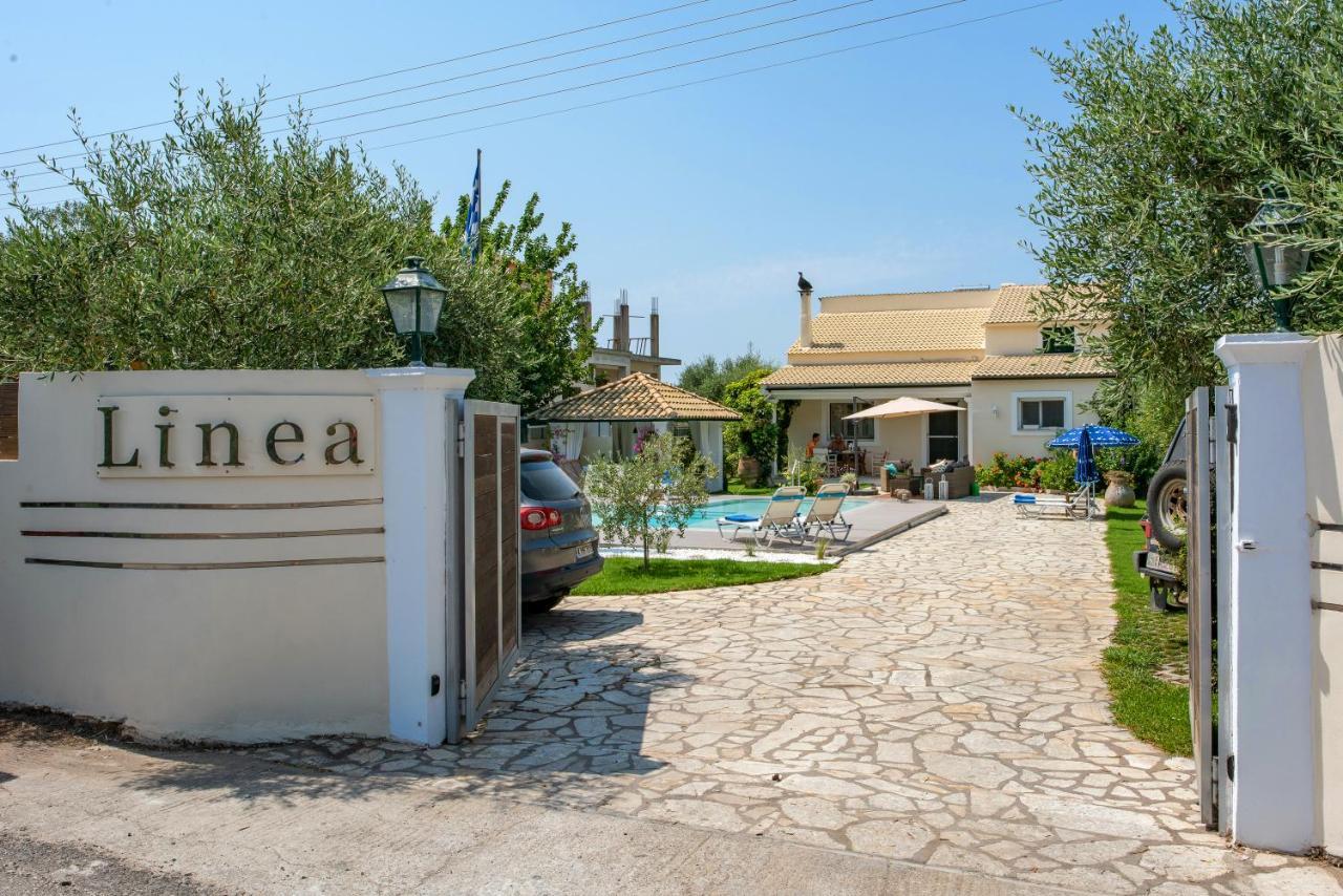 Corfu Villa Linea Línia Buitenkant foto