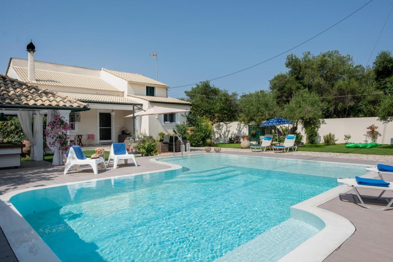 Corfu Villa Linea Línia Buitenkant foto